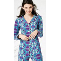 Partridge Fair Isle Stretch Long Sleeve Classic Pajamas